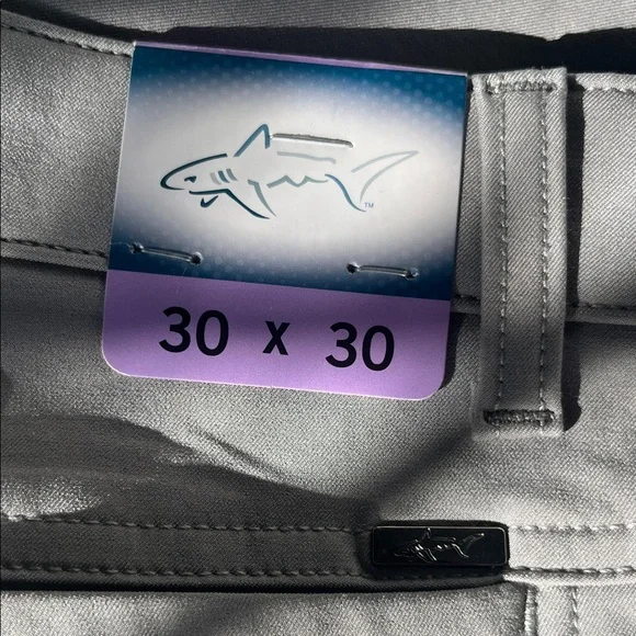 Gray Wide-Leg Pants 5 pocket Greg Norman nwt 30 x 30 - Picture 3 of 9